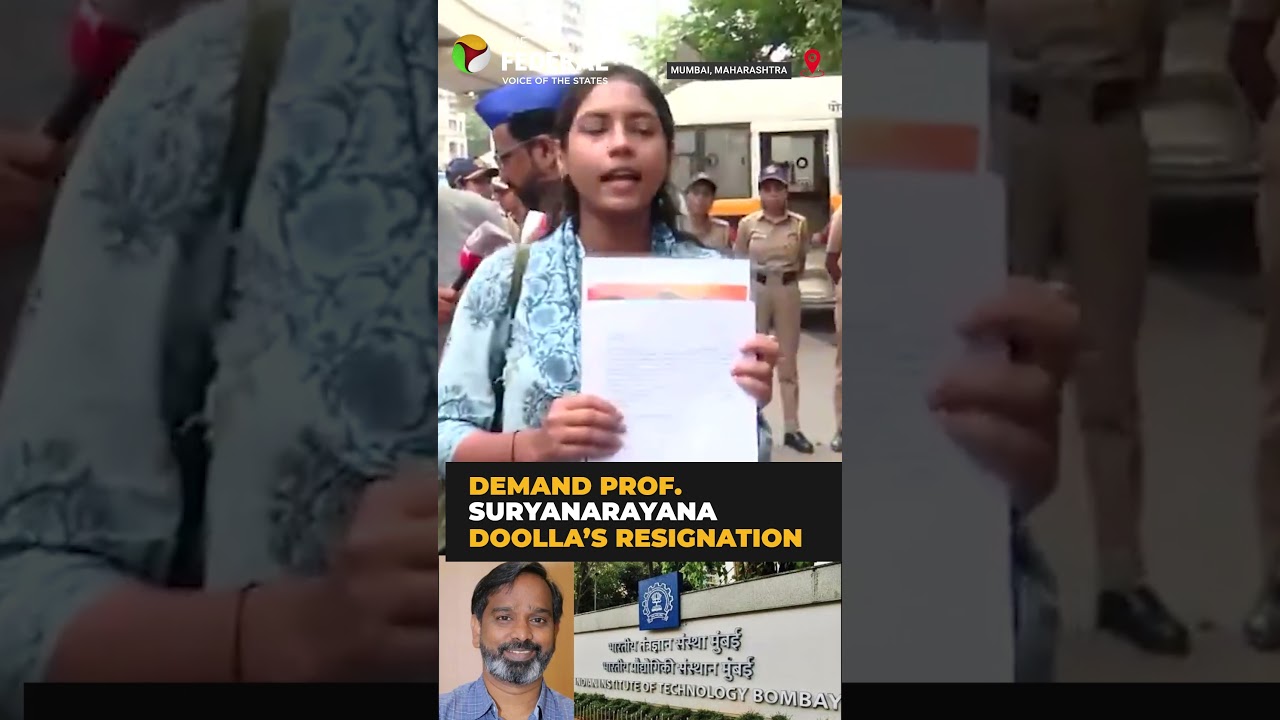 IIT Bombay student death: Protesters demand Prof. Doolla&rsquo;s resignation | #shorts