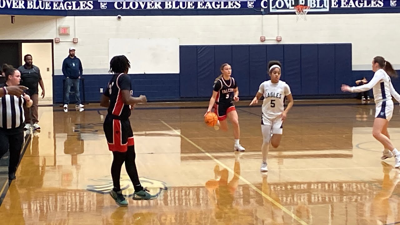 BATTLE OF THE BIRDS 🦅🏀 CLOVER LADY BLUE EAGLES VS NATION FORD LADY FALCONS.