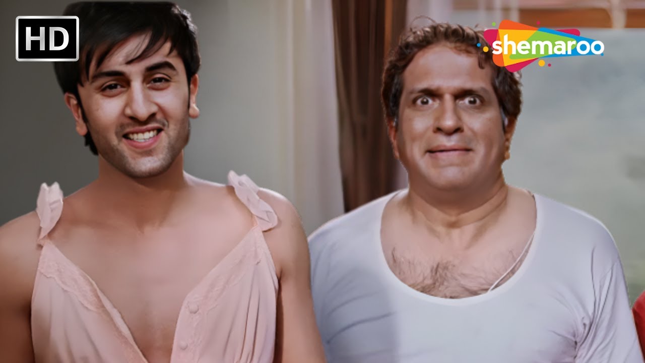 Ranbir Kapoor Wears Girls Top | Katrina Kaif, Darshan Jariwala | Ajab Prem Ki Ghazab Kahani