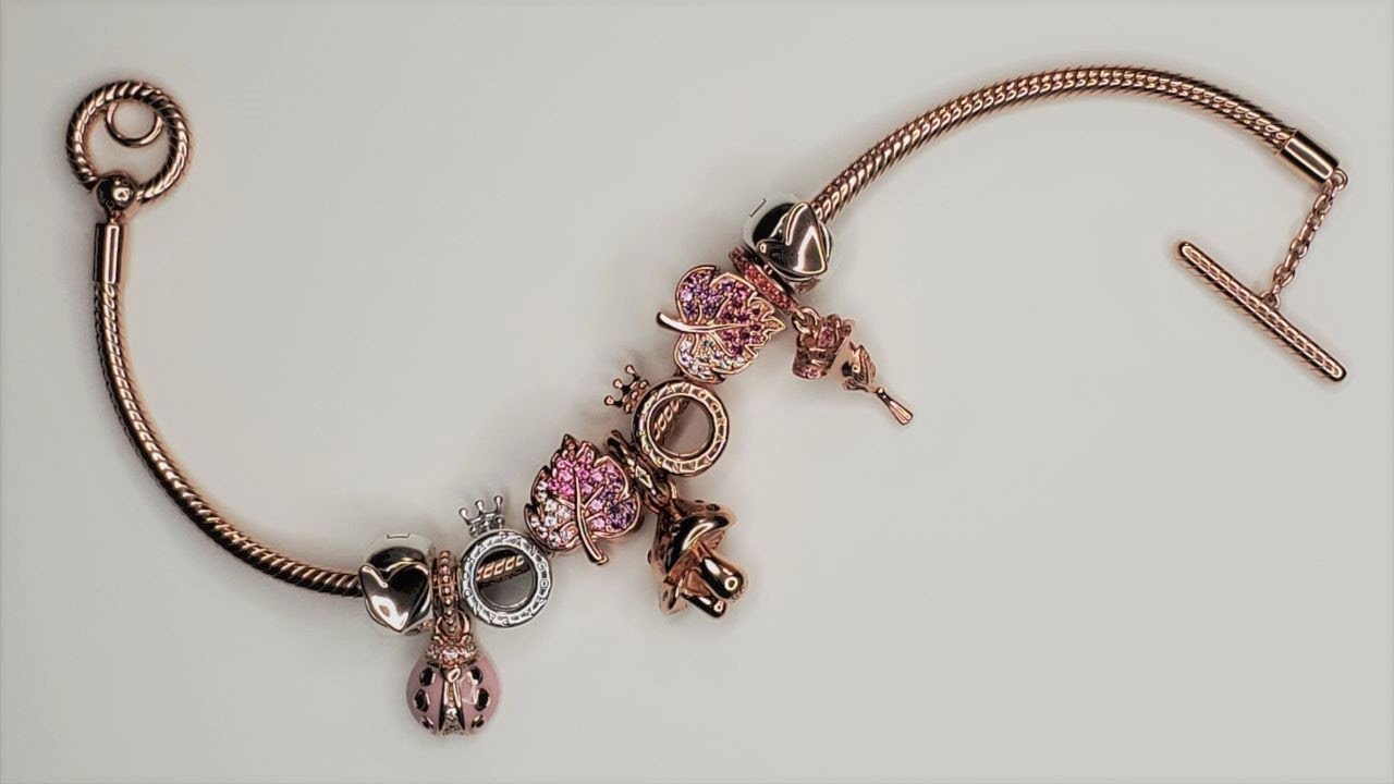 Pandora Rose Gold Theme Bracelet Styling - Mini