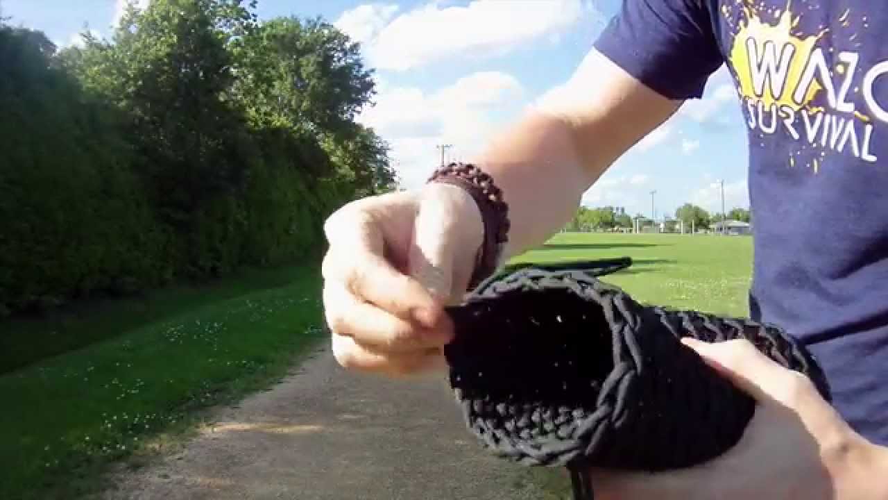 Quick Deploy Paracord Armor w/ Fire Starter Kit & Whistle?!