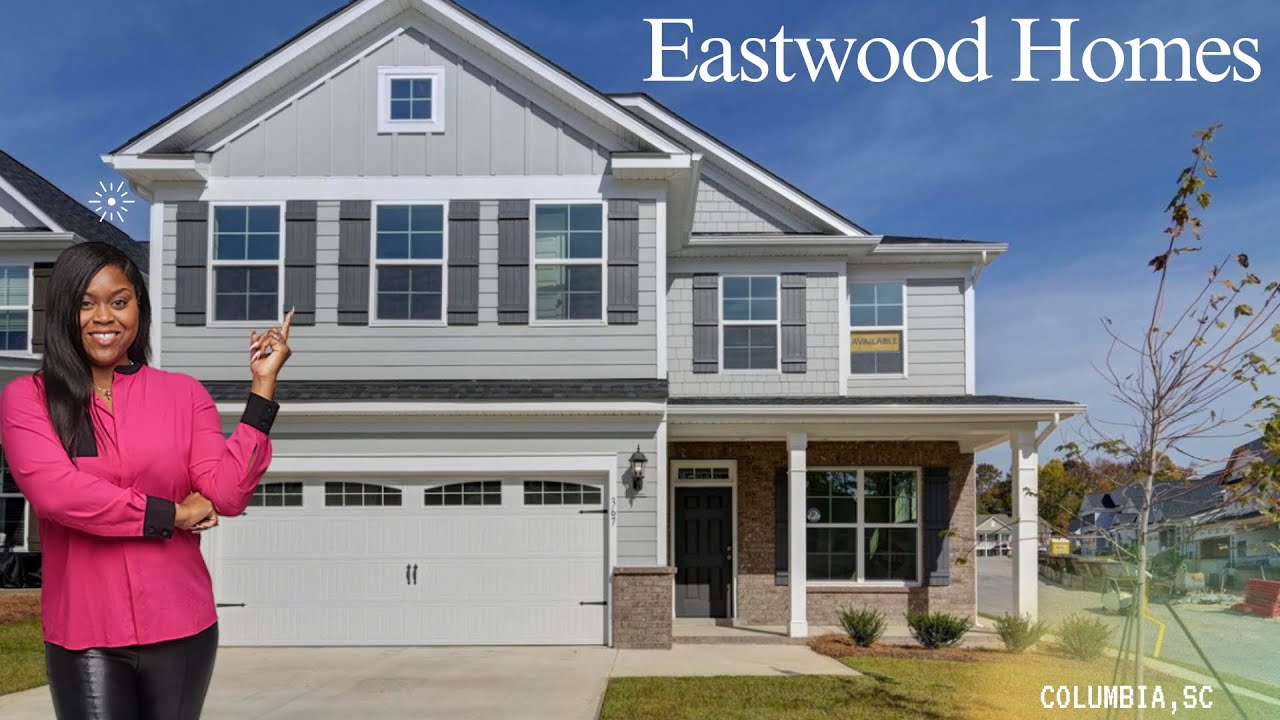 🏡 Living in Lake Carolina | Eastwood Homes Tour | Columbia SC Real Estate