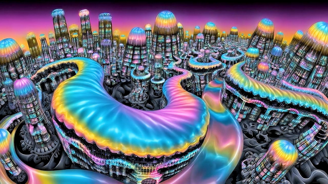 Psytrance 2026 🍄 Psychedelic Fantasy Realm | Trippy Mushroom Visuals