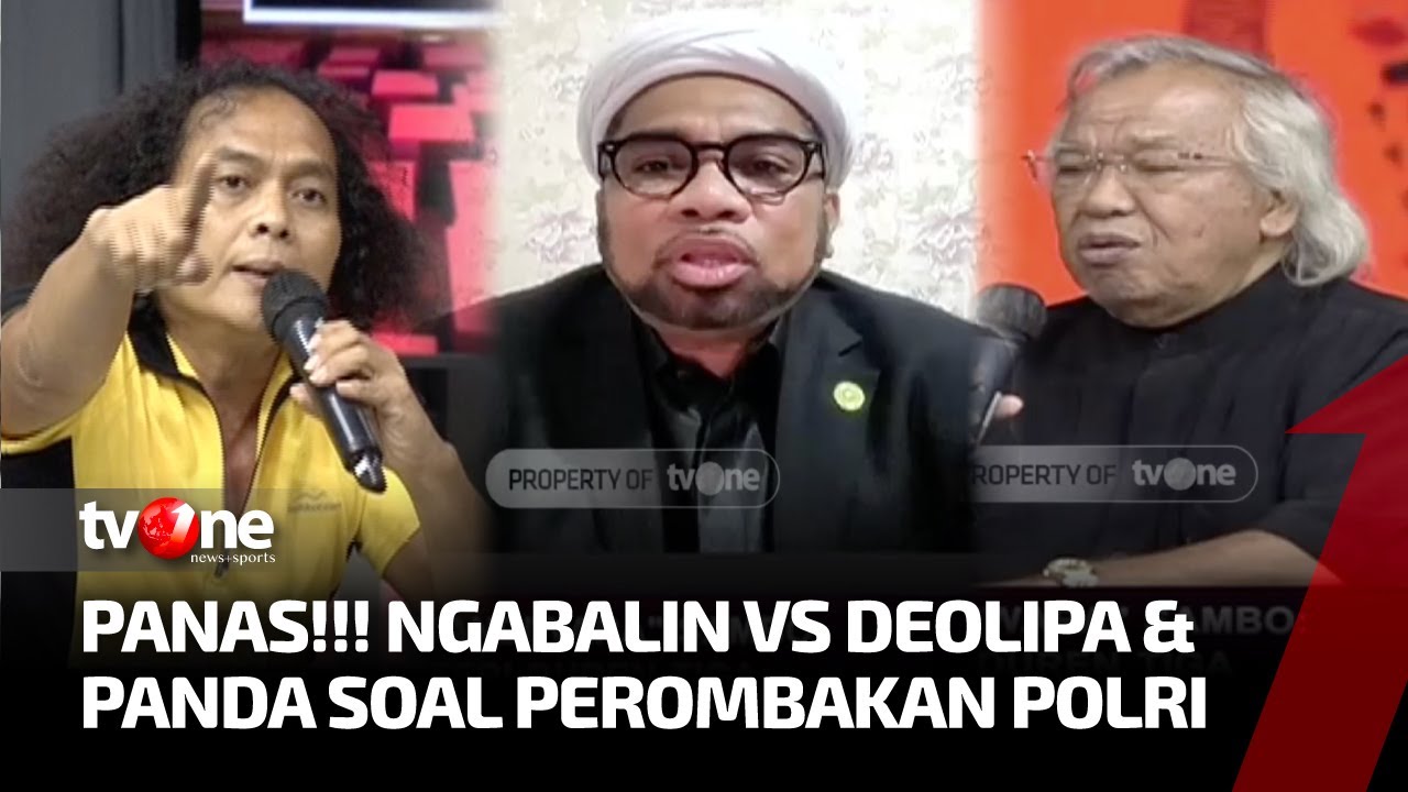 DEBAT PANAS! Deolipa Yumara vs Ali Ngabalin, Soal Perombakan Polri | Catatan Demokrasi tvOne