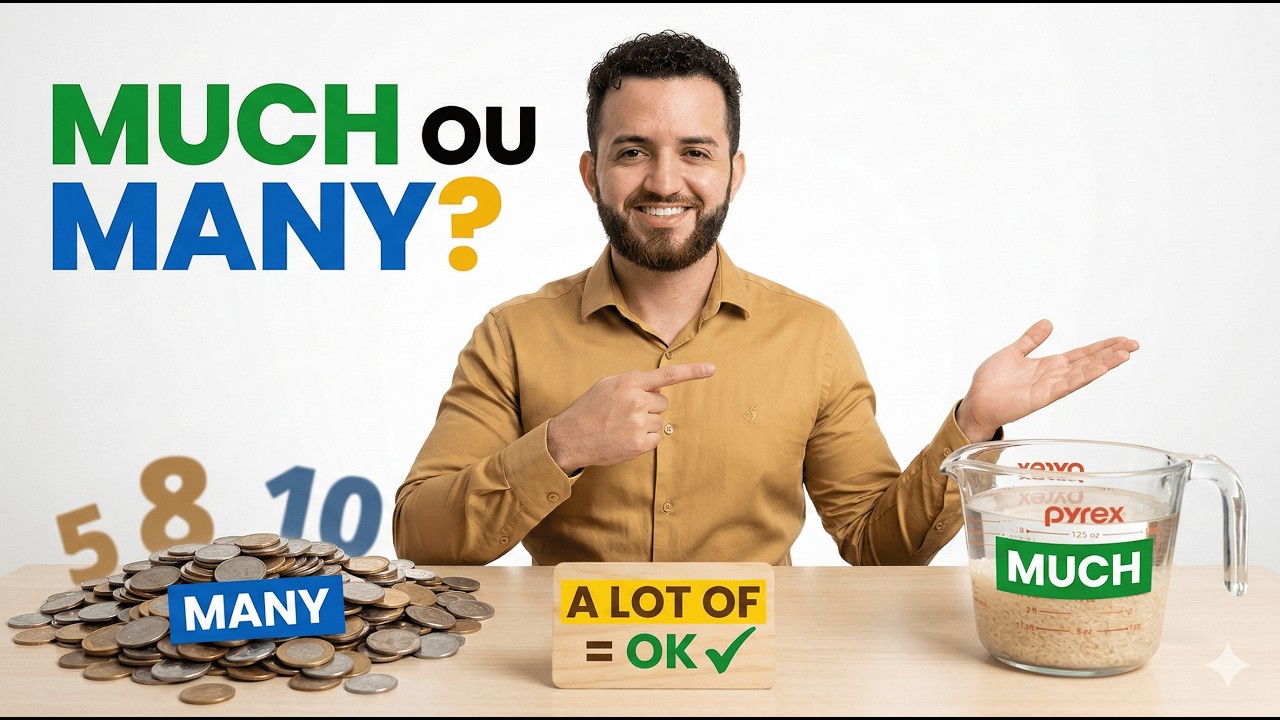 Much, Many e A Lot Of: a diferença que parece simples e confunde