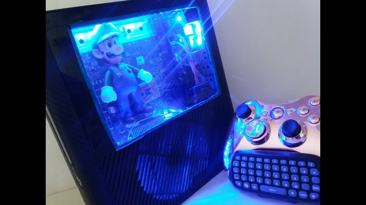 Consertando e Instalando Leds no Xbox 360 Custon