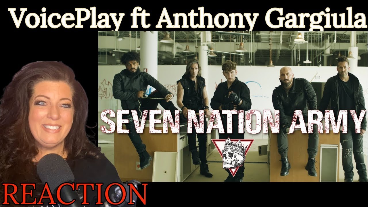 Seven Nation Army - VoicePlay ft Anthony Gargiula (acapella) White Stripes Cover - REACTION VIDEO