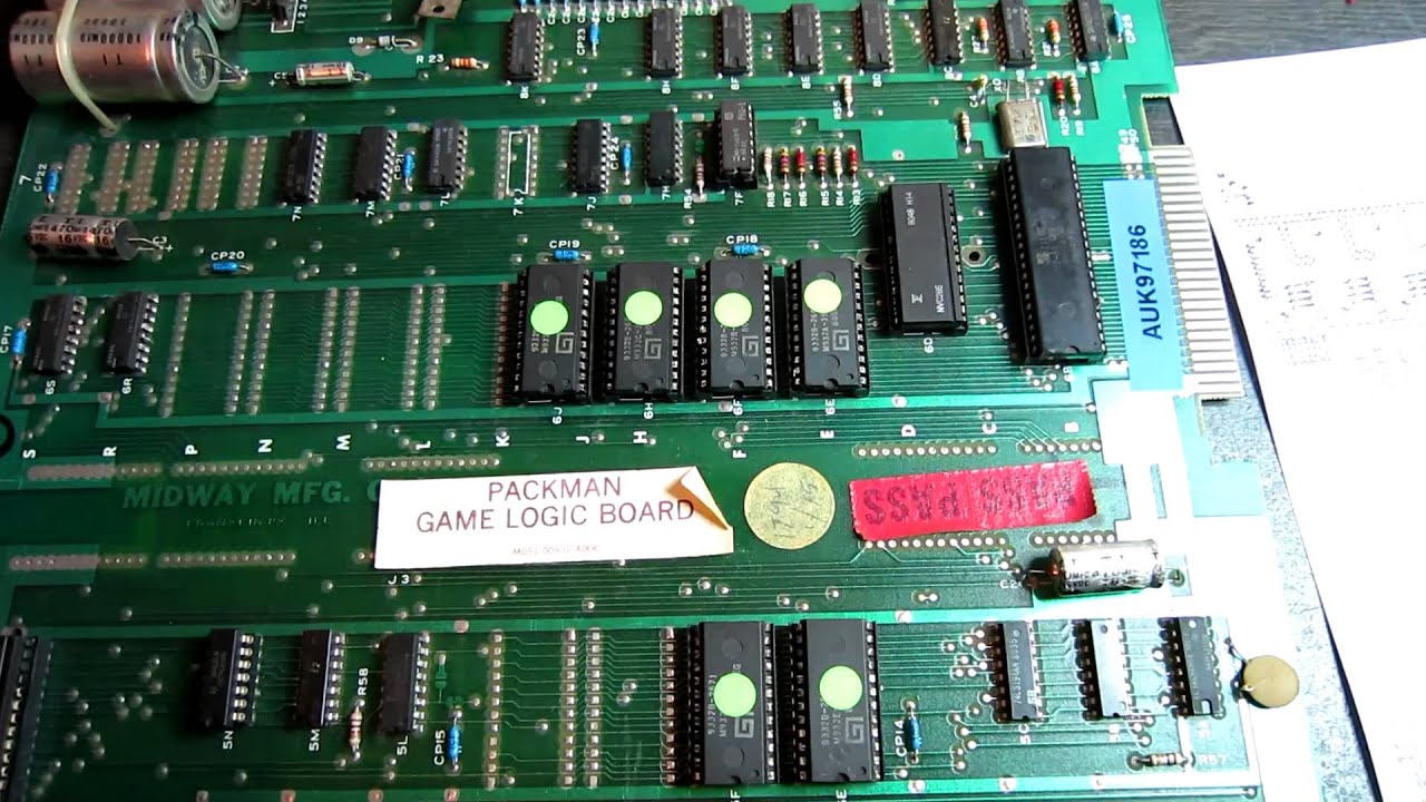 Midway Pacman PCB Repair