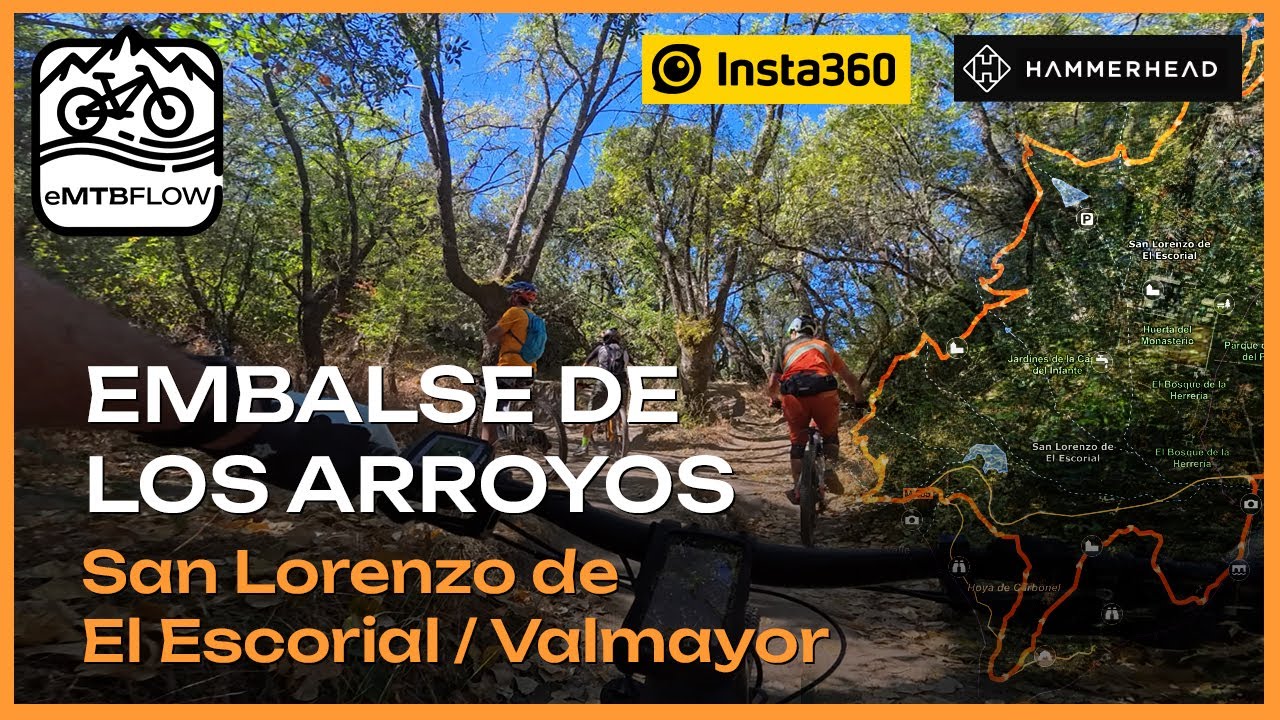 Ruta 🚴⚡️ eMTB: Embalse de los Arroyos desde San Lorenzo de El Escorial