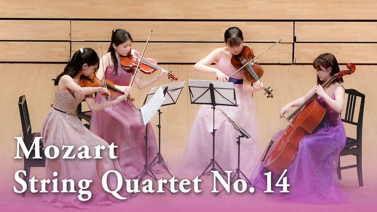 Mozart : String Quartet No.14 in G major, K.387, “Spring”｜モーツァルト：弦楽四重奏曲 第14番 ト長調 K. 387「春」
