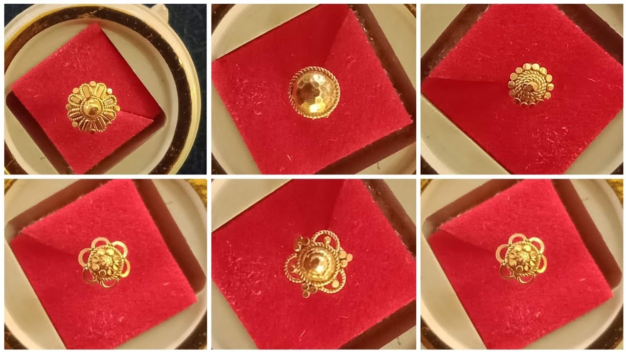 Latest Gold Nosepin Collection 2022 || Nakful Designs 2022 || daily wear beautiful gold nosepins