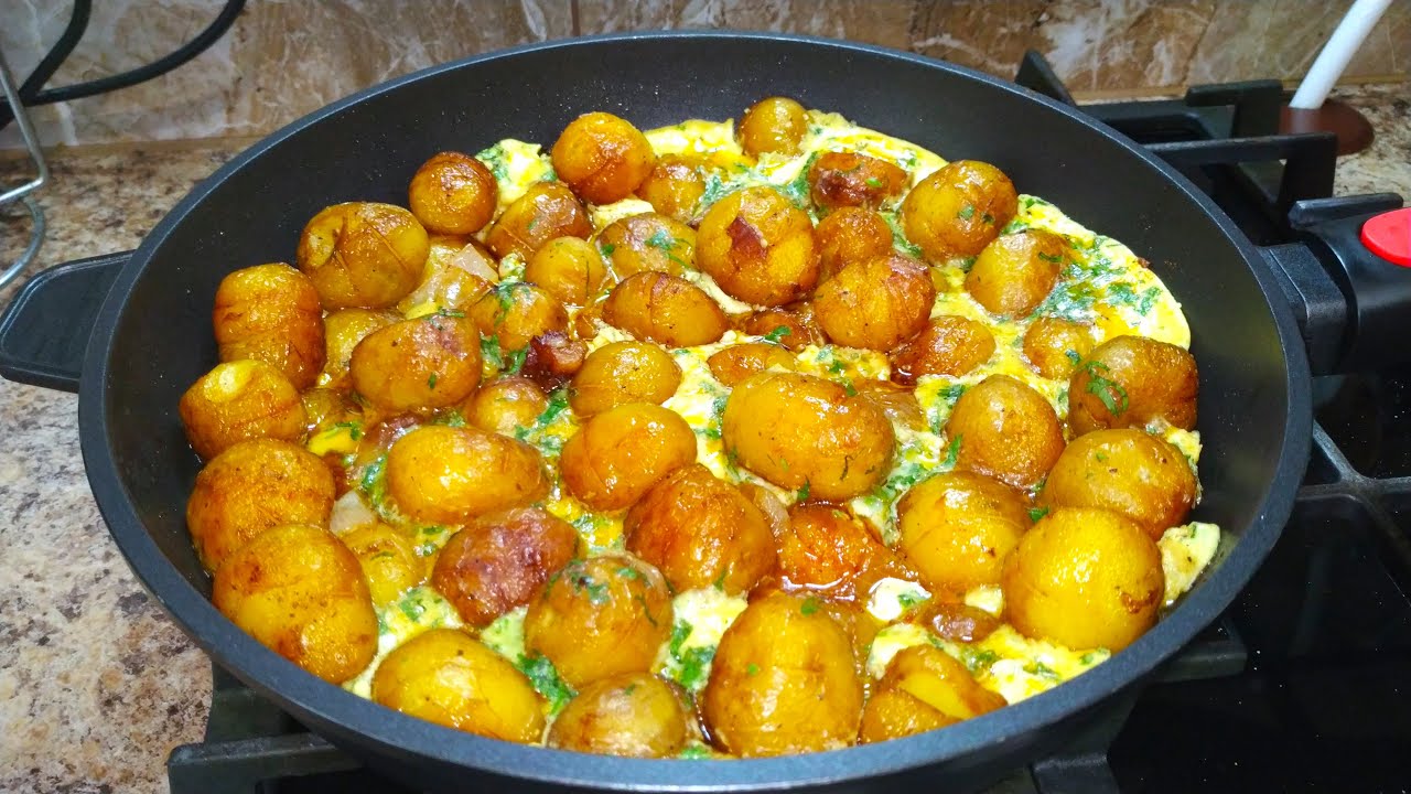 Картошка на Улет! Шикарный Рецепт👍 Картошка Жареная так ВКУСНЕЕ в 100 раз! Такое захочешь еще!