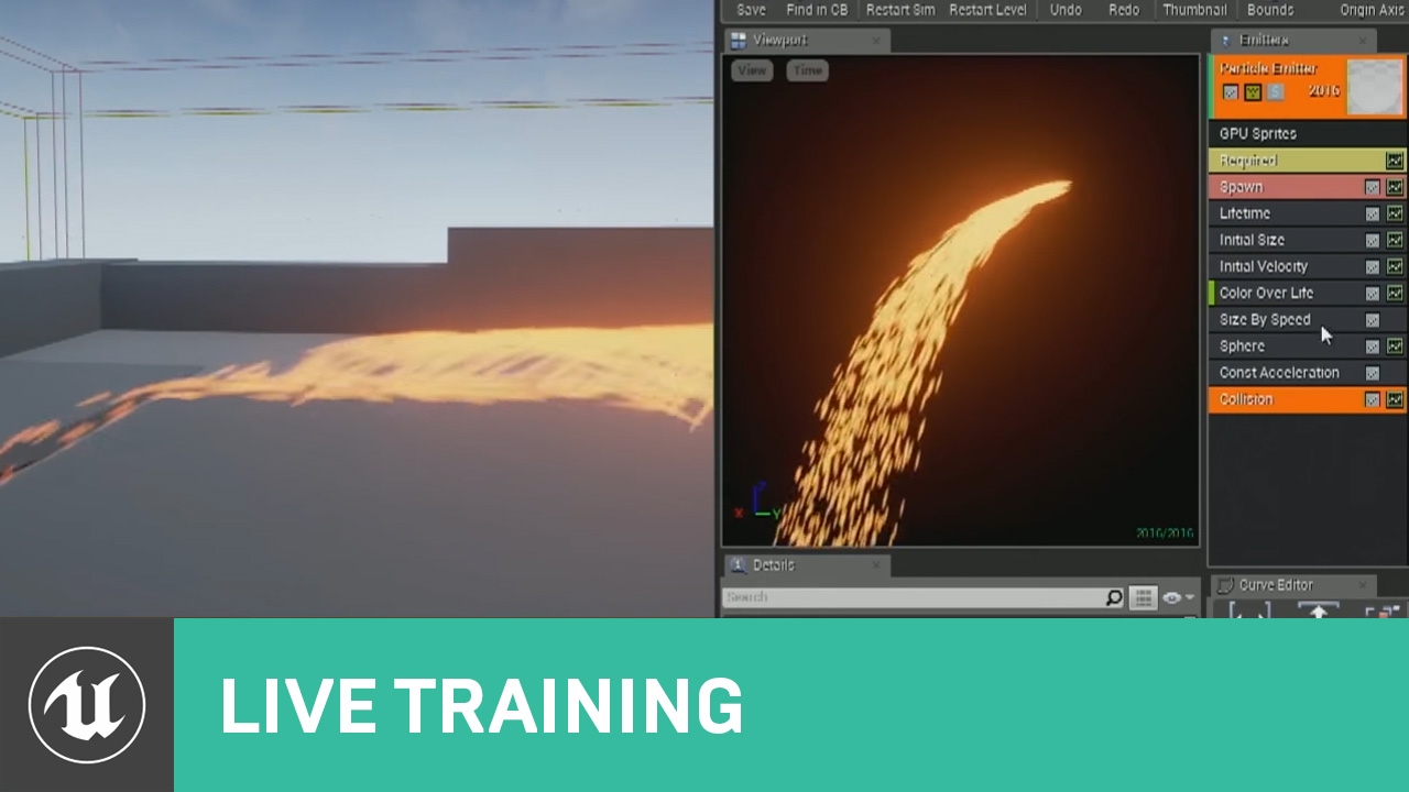 Particle Effect Collision | Live Training | Unreal Engine