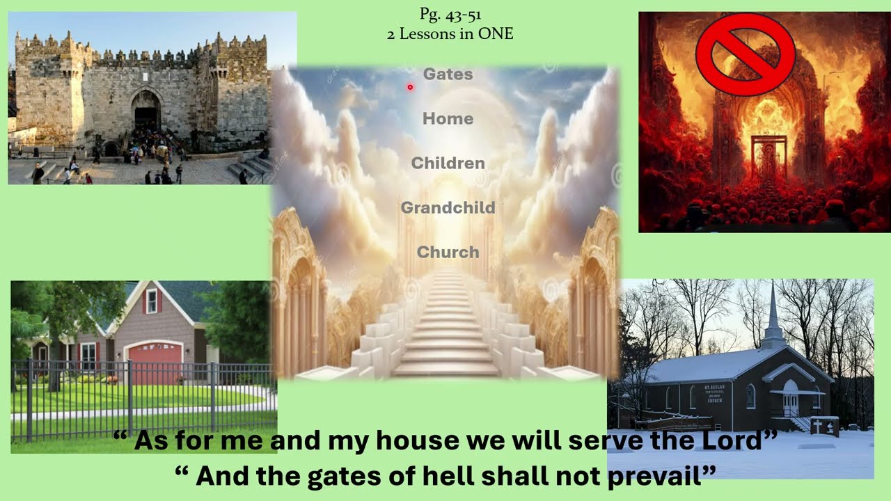 Feb 8th Sunday School Raising Up a Church/ A Godly Home * Part One