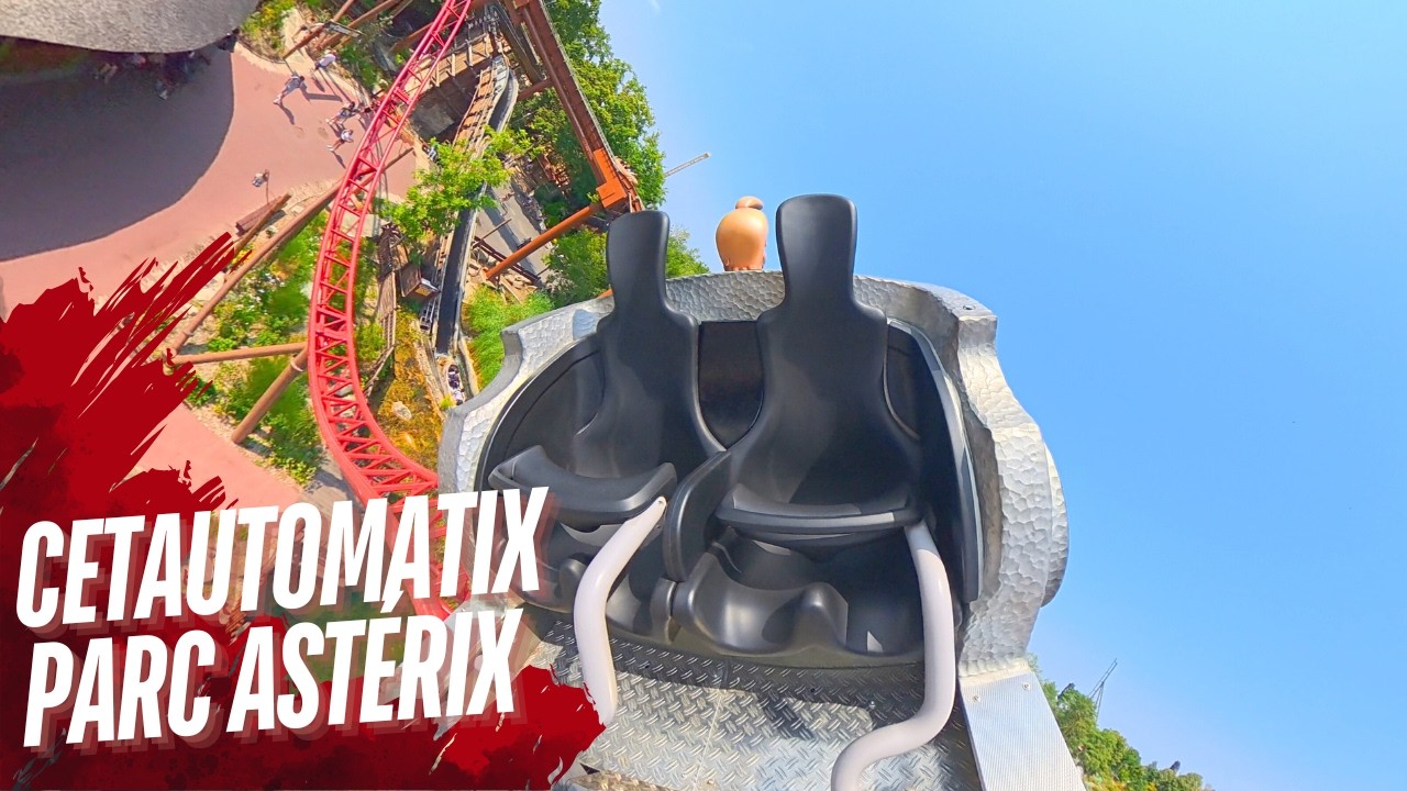 🎡Cetautomatix On ride/POV au Parc Ast&eacute;rix