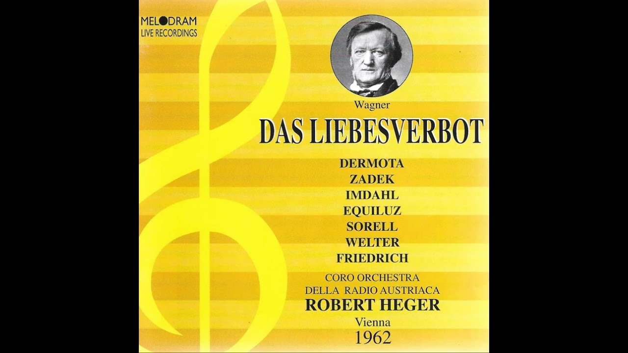 Heinz Imdahl sings Das Liebeverbot (Wagner)