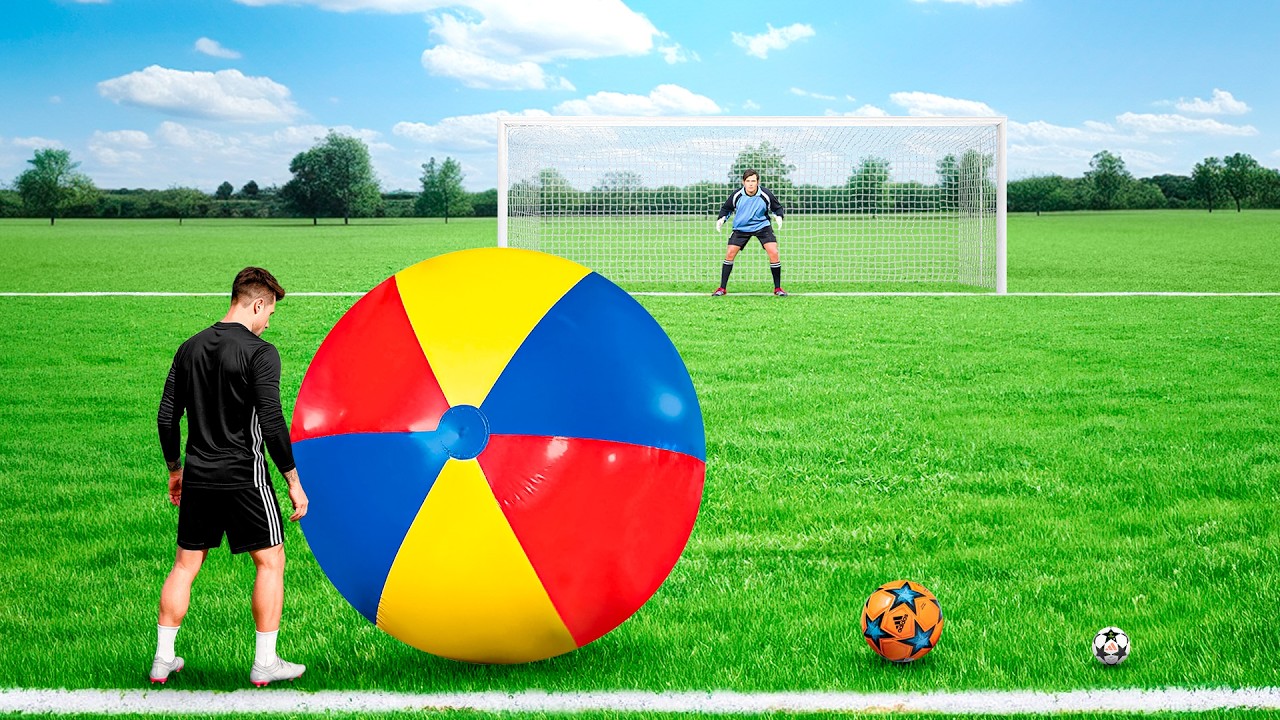 Por Cada Gol El Bal&oacute;n Es M&aacute;s Peque&ntilde;o