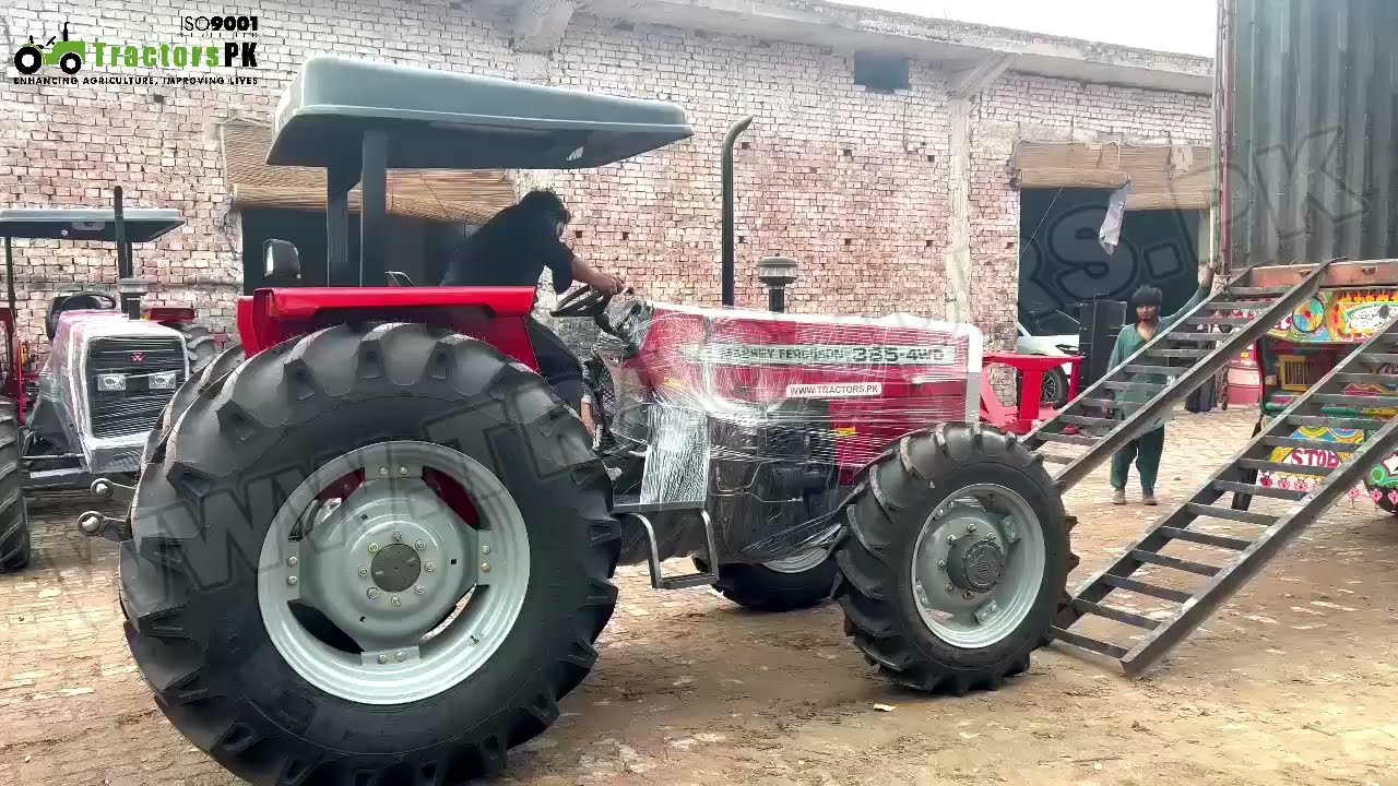 Massey Ferguson 385 4WD tractors are on their way to Africa, courtesy of Tractors PK
