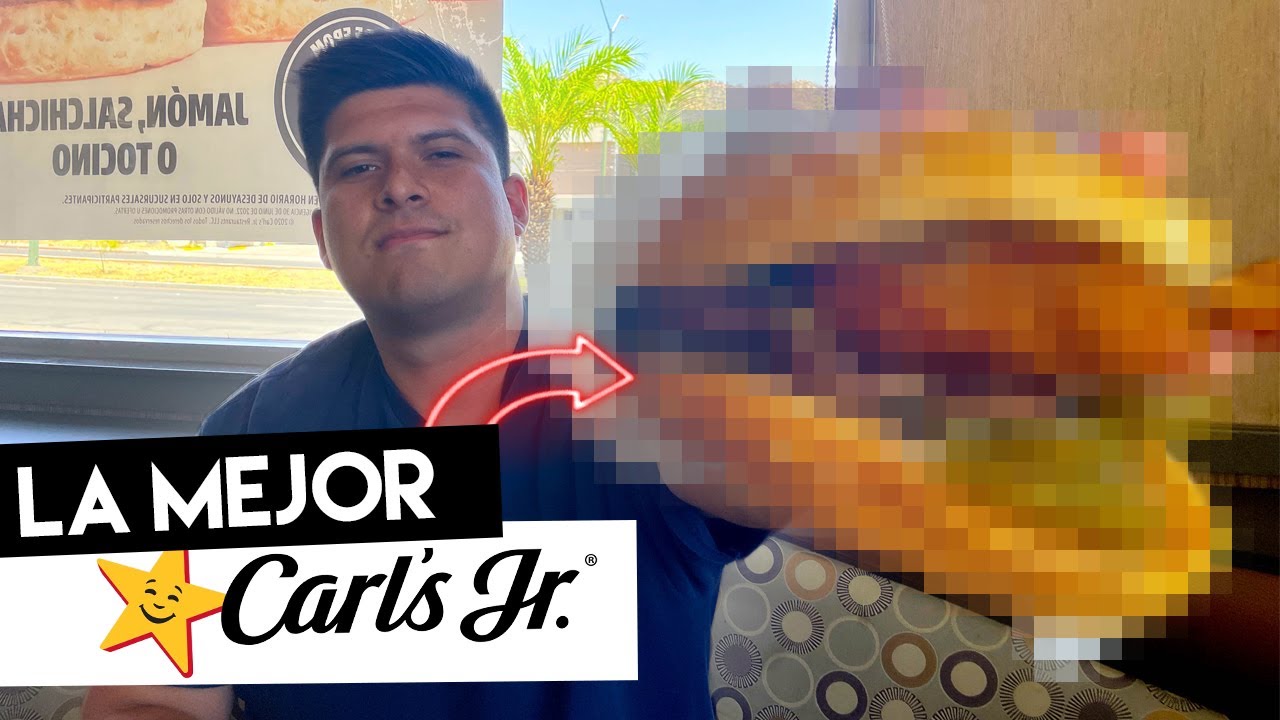 Mi TOP 3 Mejores HAMBURGUESAS de Carls jr