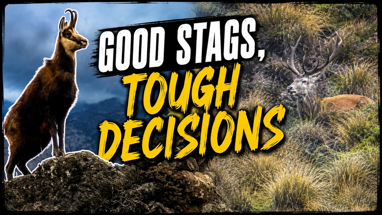 NZ HUNTING RED STAGS & CHAMOIS