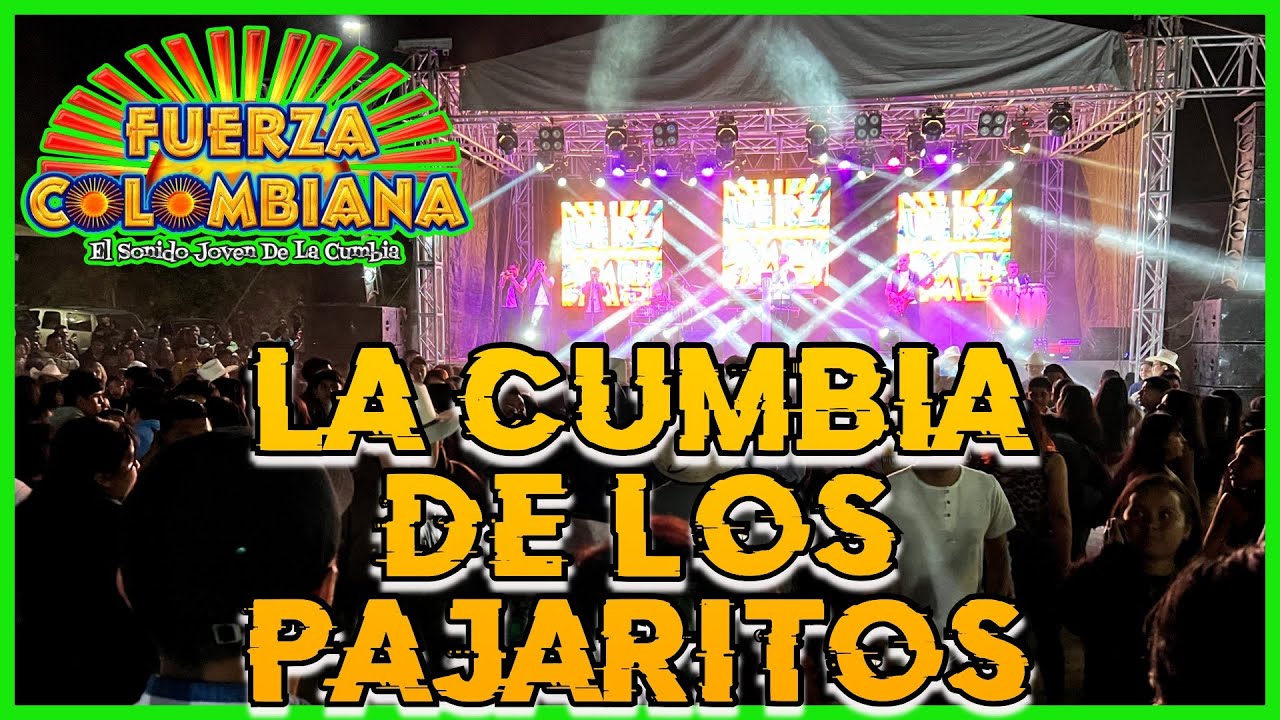 La Cumbia De Los Pajaritos En Vivo / Fuerza Colombiana