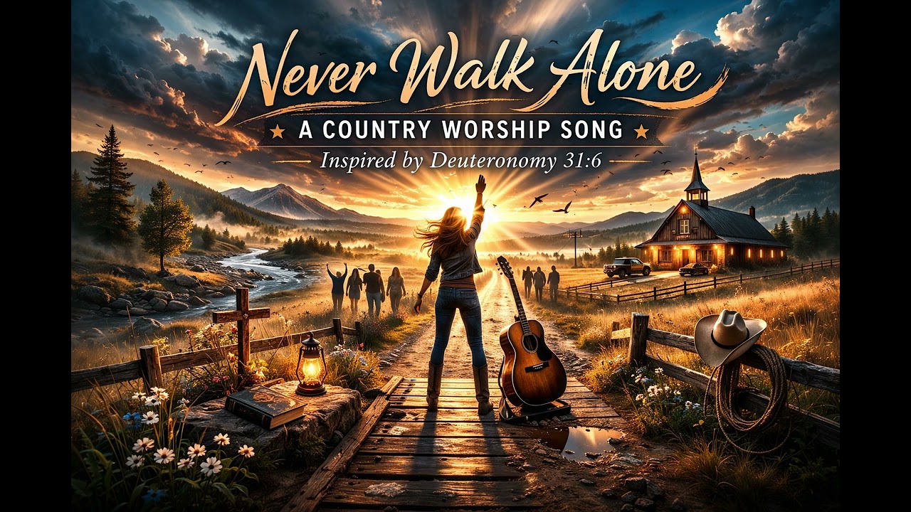 Never Walk Alone Inspired by Deuteronomy 31:6: