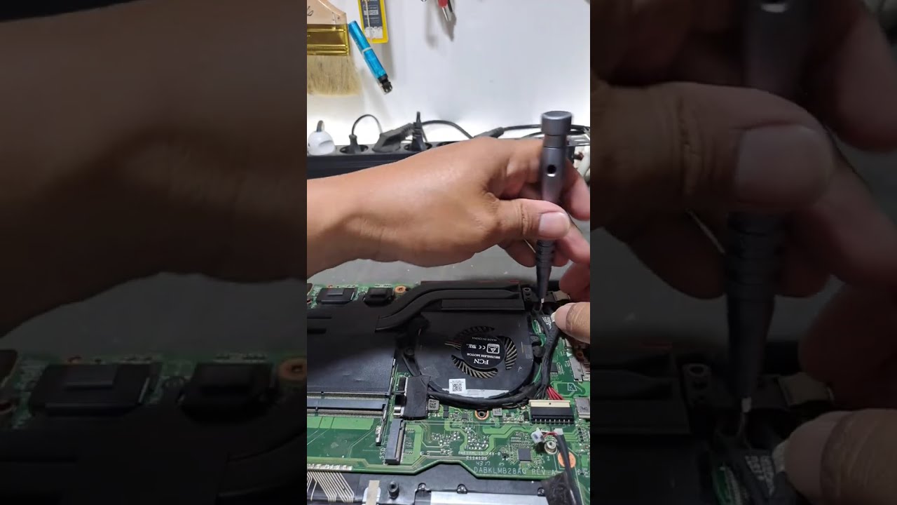 ASUS GL503V Mati Total – Proses Perbaikan Step by Step Live part 1