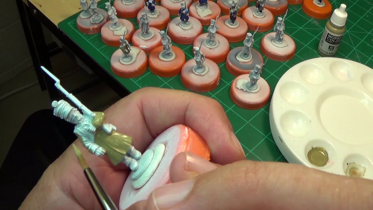 Painting Black Powder(Game) French Infantry