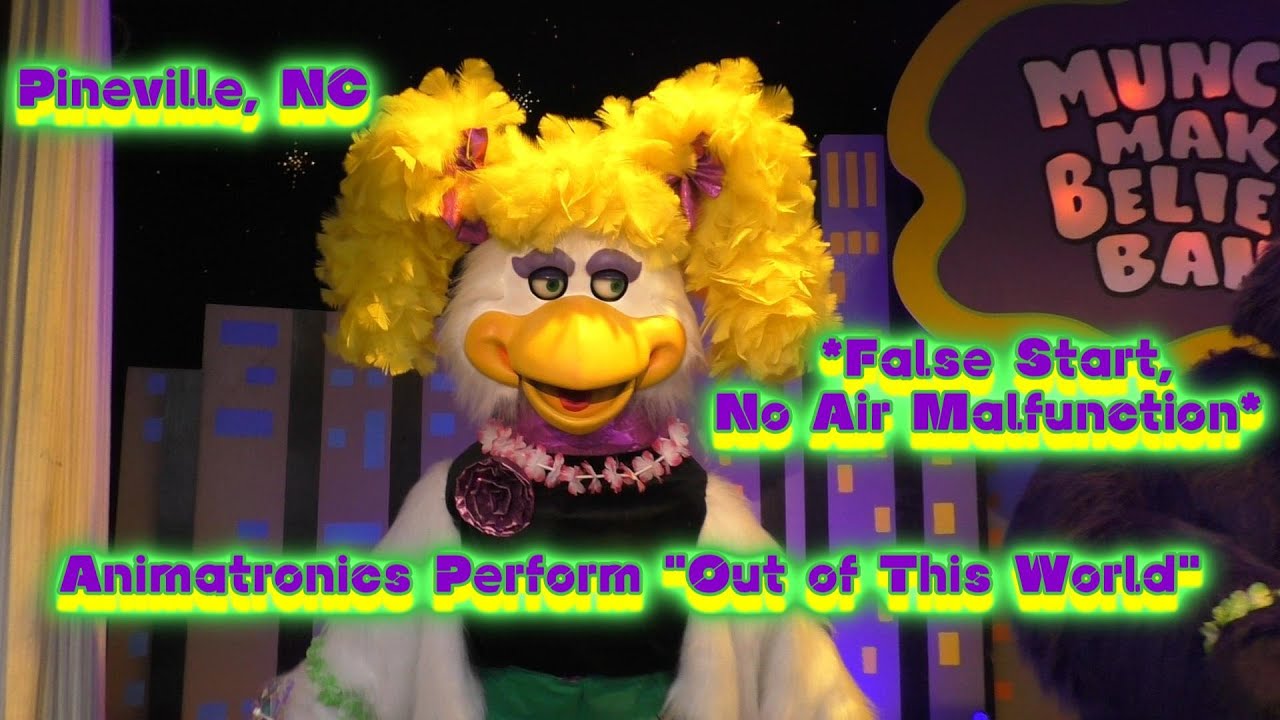 *False Start, No Air Malfunction* Chuck E. Cheese - Pineville, NC Animatronics 