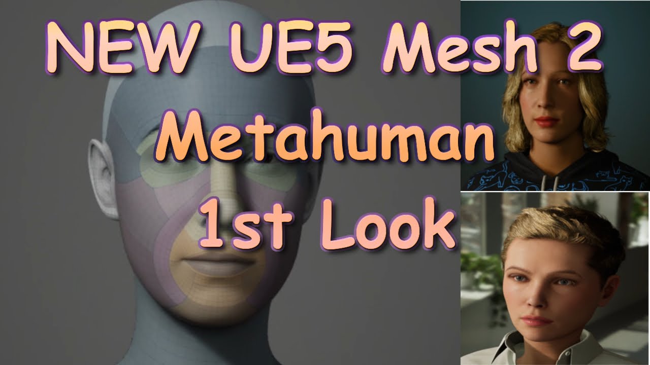NEW UE5 Mesh to MetaHuman Plugin! First Look!