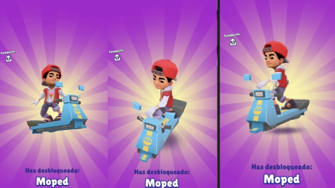 Desbloqueo Moped en Subway surfers Roma 2026