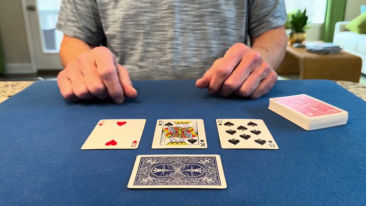  Here Is A Great Beginner’s Card Trick U Can Use Tonight! Just Follow The Steps!!