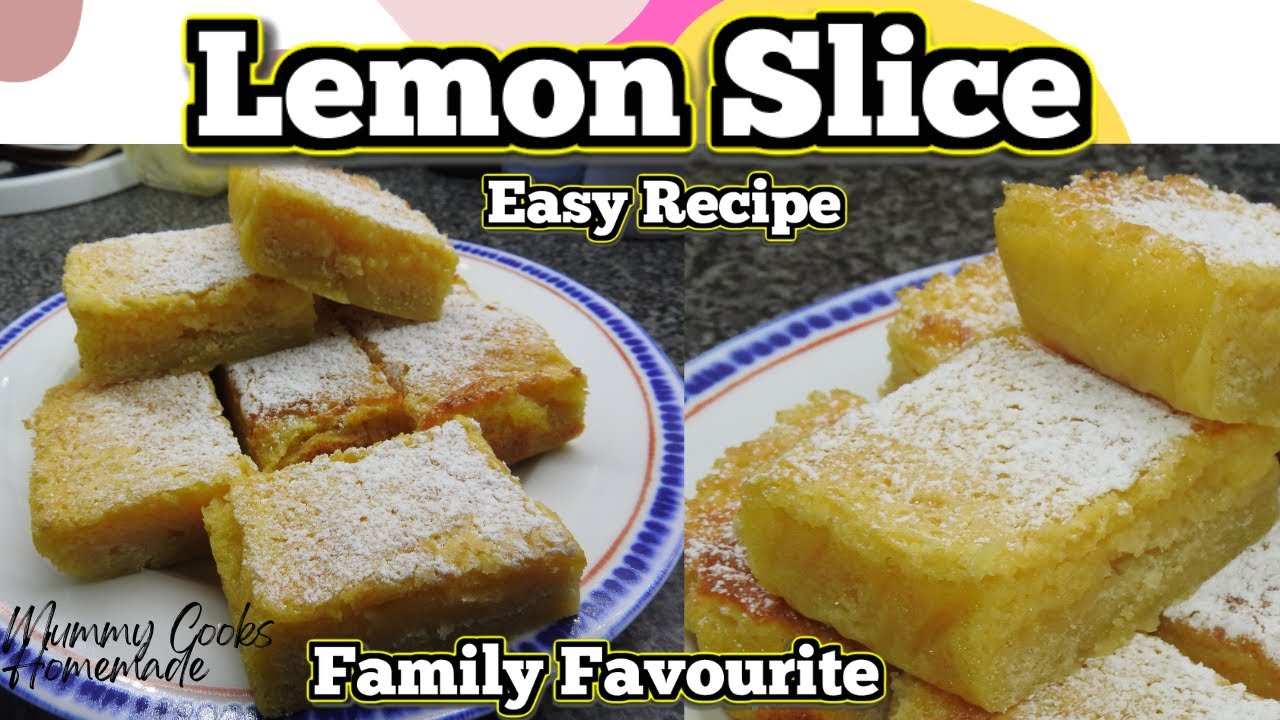 How To Make Classic Lemon Slice - Easy Recipe