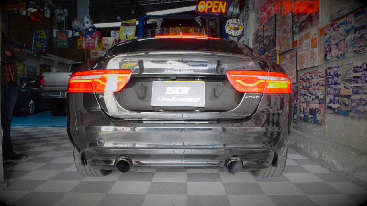 Jaguar XE - Cat Back + Borla