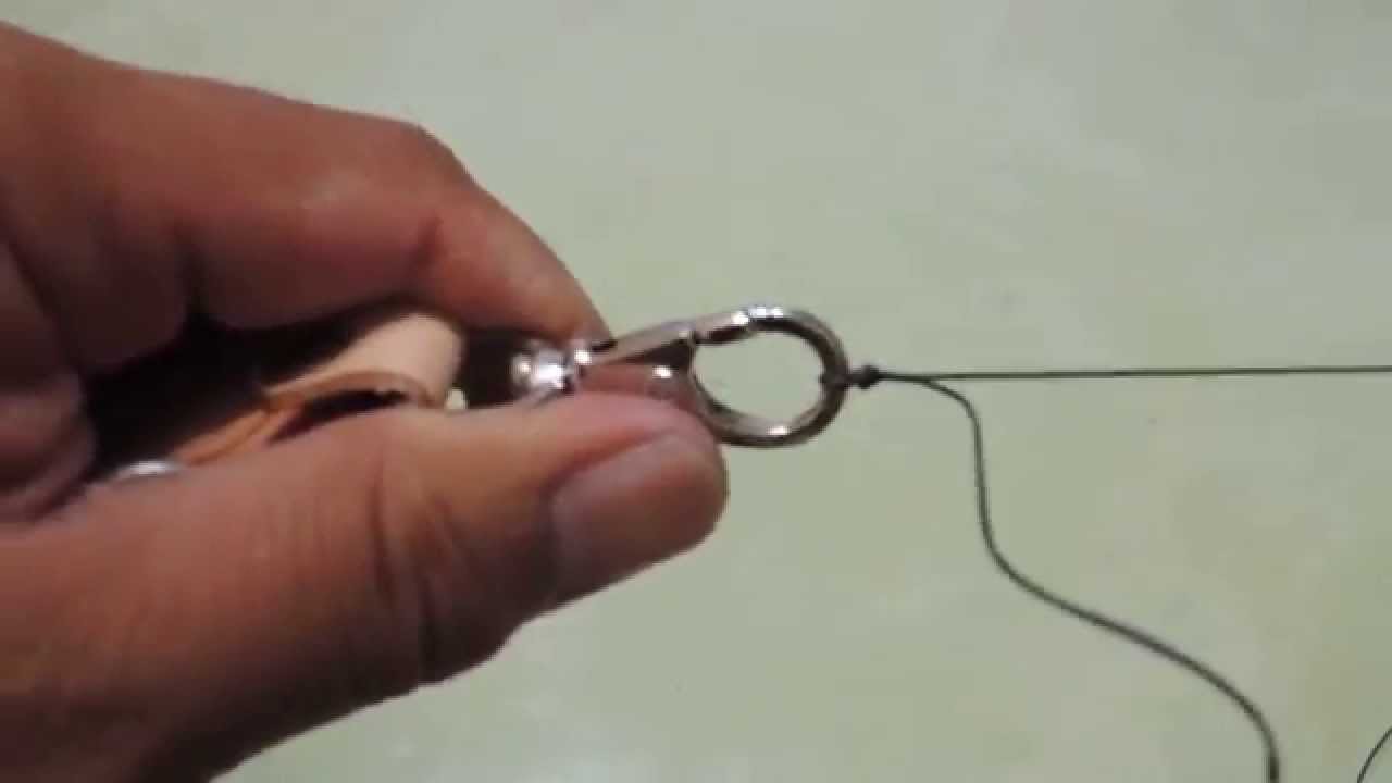 釣線綁法 ＜25＞ 8字環綁法