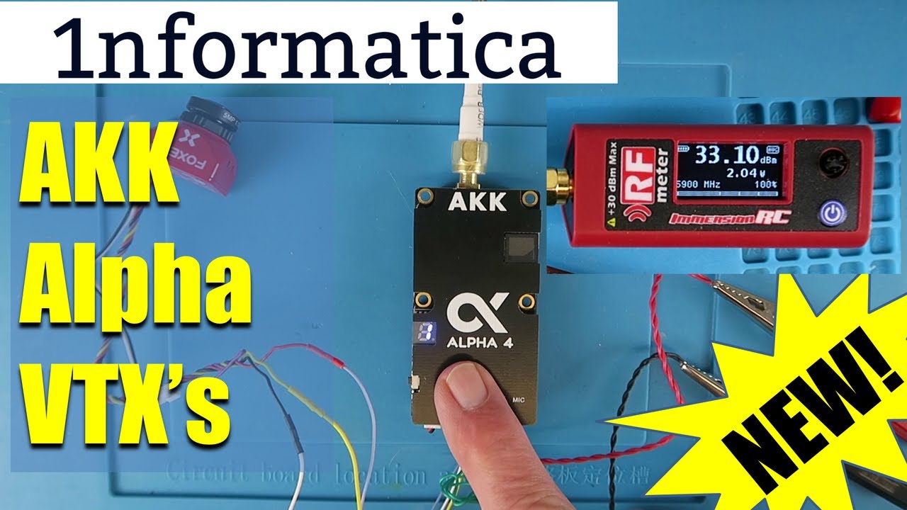 AKK Tech Alpha FPV 5 8GHz VTX Video Transmitter Range NEW 2024