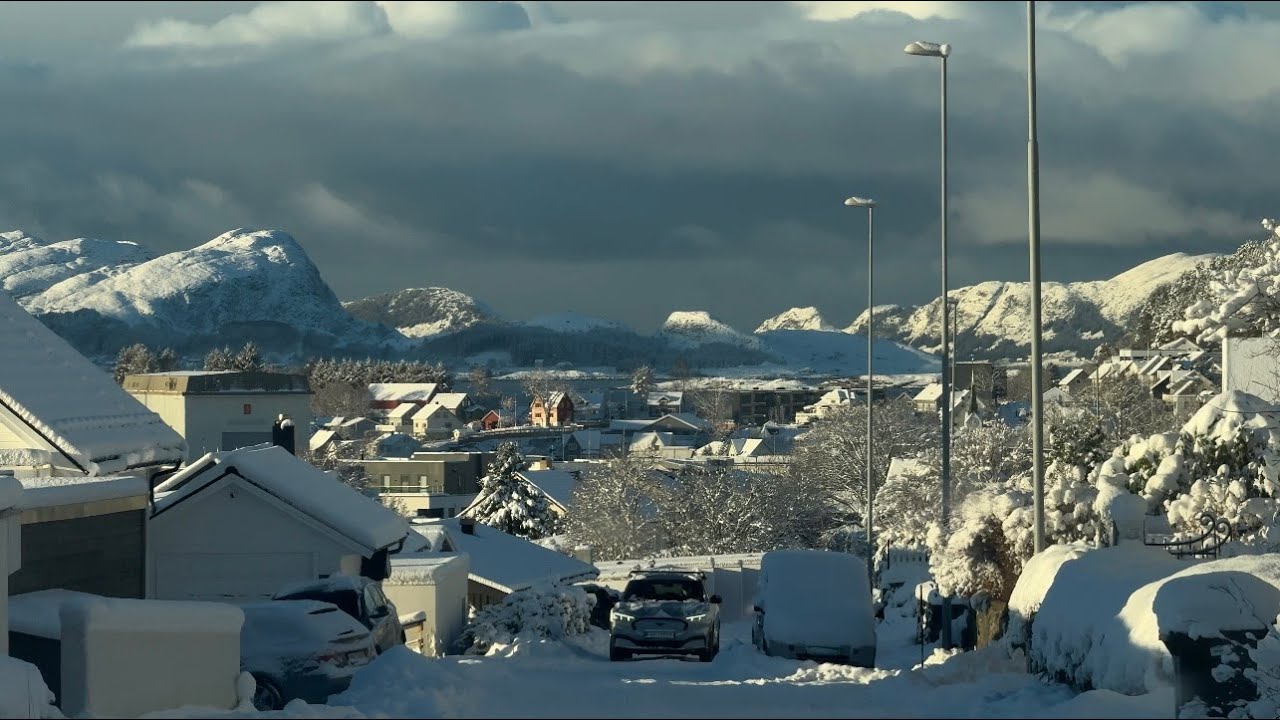 4K Norway’s Winter Roads are a Driving Paradise