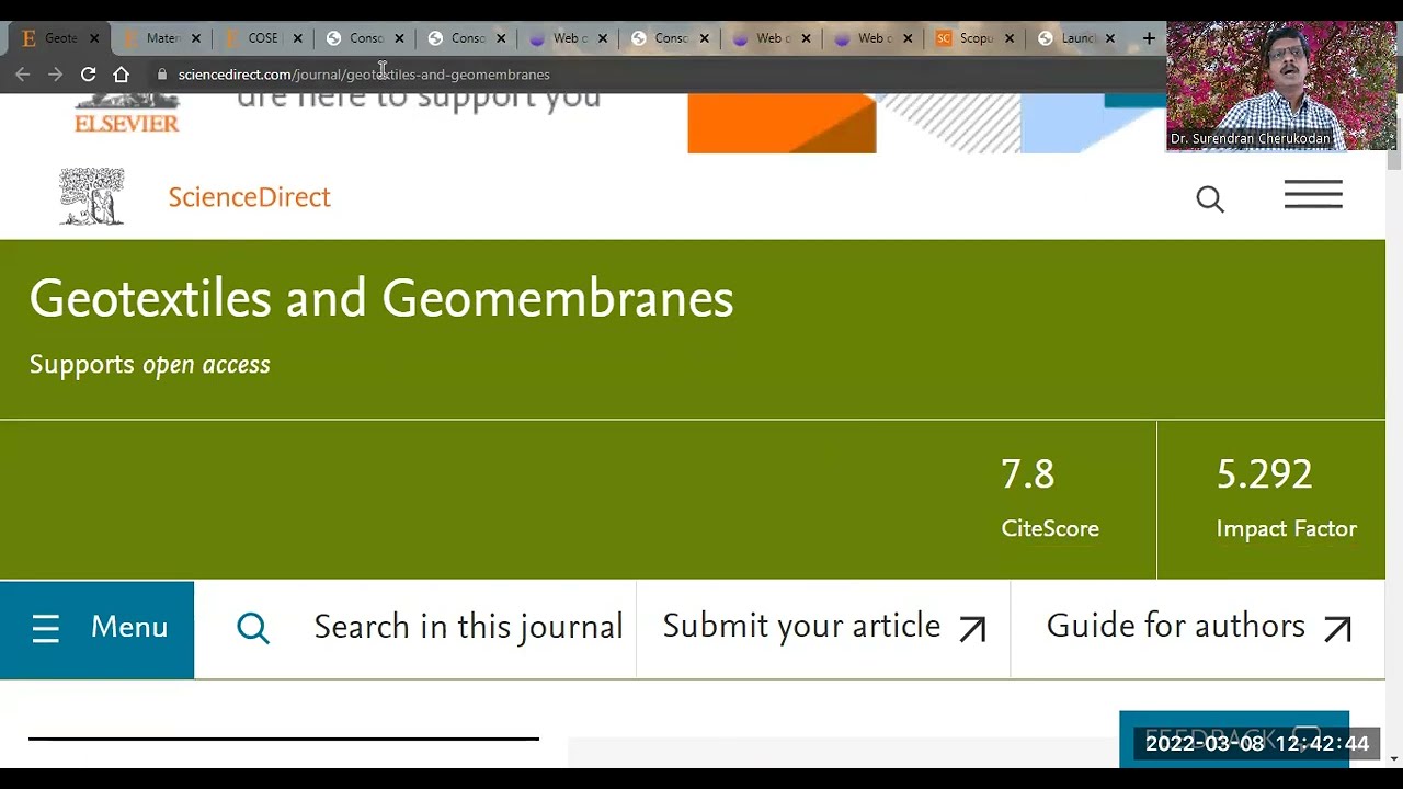 Impact Factor and Cite Score on a journal home page:  What does it mean ?