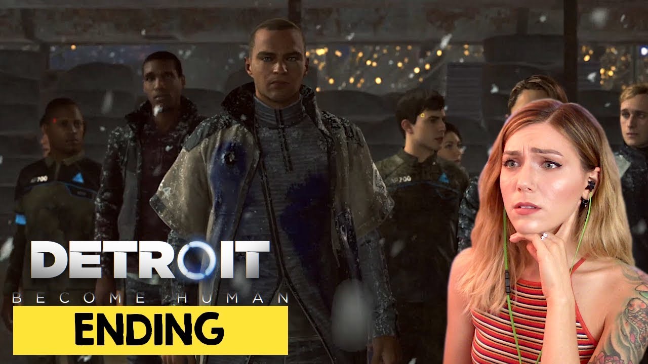 Detroit Become Human Ending & Alternate Ending | Marz Plays