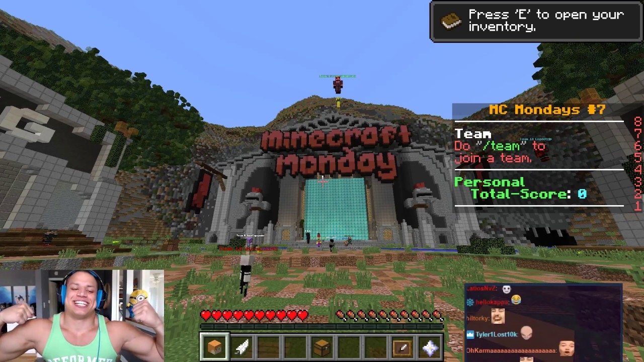 MINECRAFT MONDAY TYLER1 and GreekGodX rap battle w/ chat