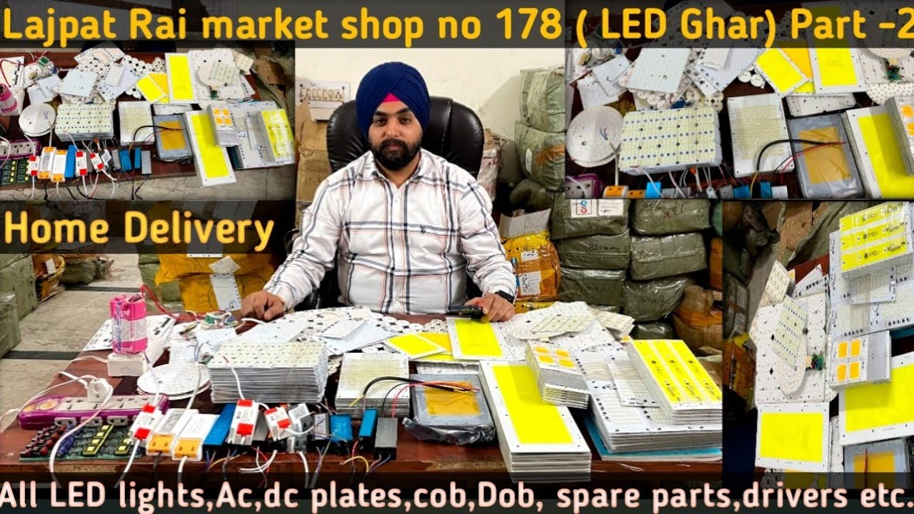 All Led light, drivers, flood light panel,cob, dob lights & bulb spare parts.
