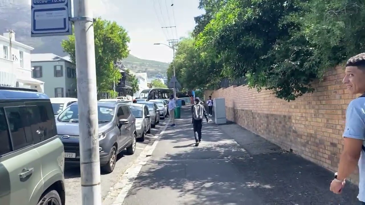 Cape Town S.A Kloof Street Day Time New Years Eve 4K Walking Tour