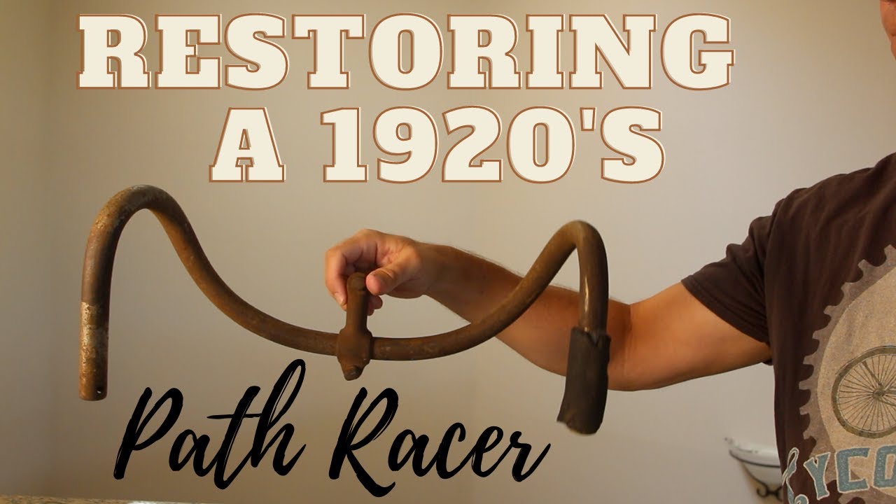 Restoring a Vintage 1920's Hercules Speed King Path Racer Bicycle Part One