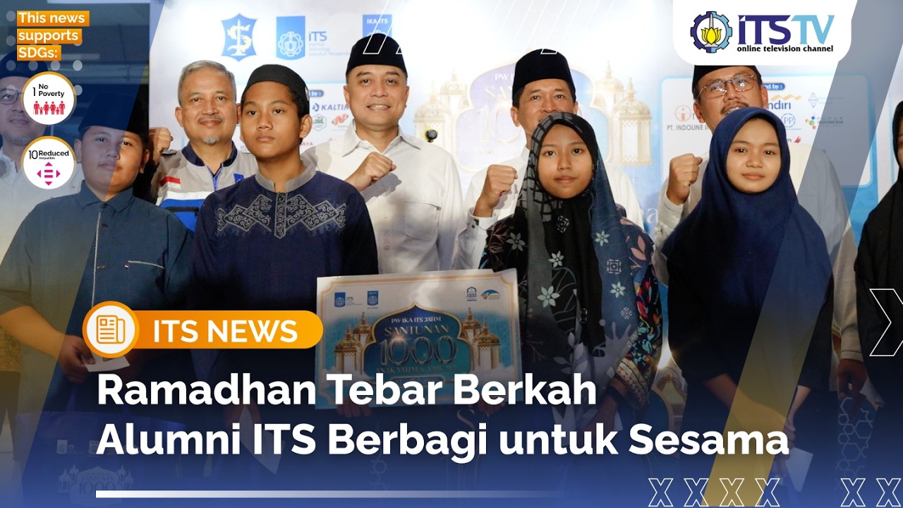 Safari Ramadhan IKA ITS Jawa Timur Salurkan Santunan untuk 1000Anak Yatim dan Dhuafa