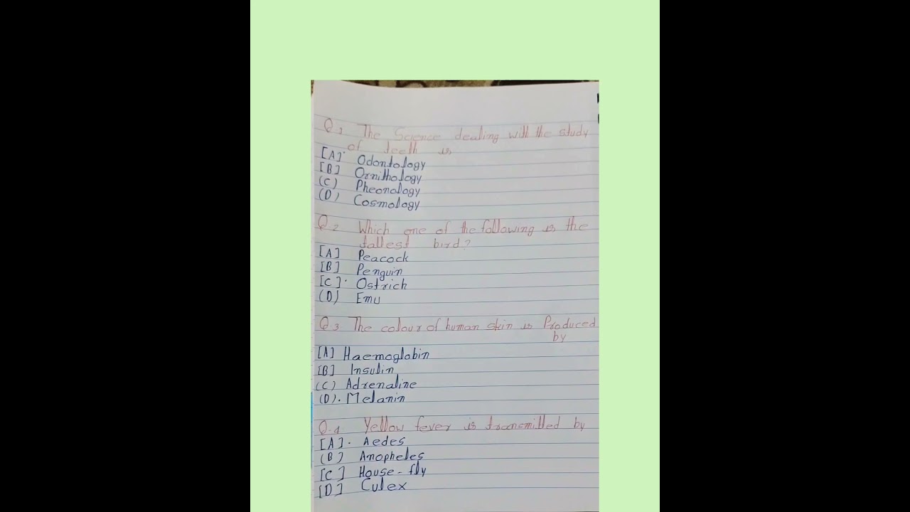 science questions and answers on biology (zoology Botany) science  quiz science GK neet most imp qus