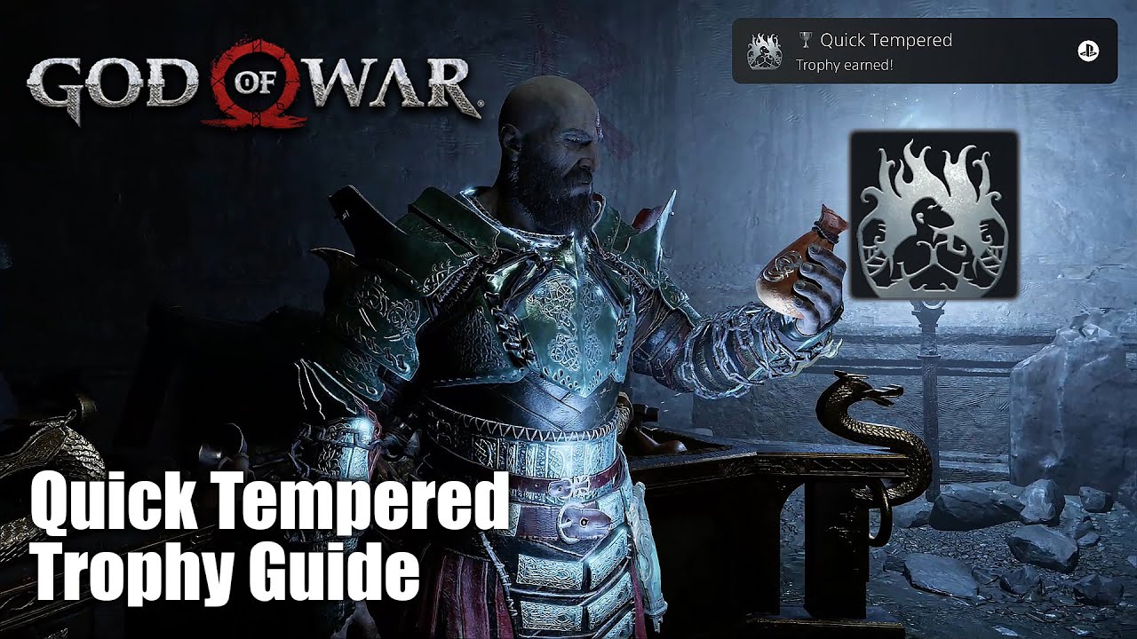 God of War 2018 - Quick Tempered Trophy Guide (Fully upgrade your rage)