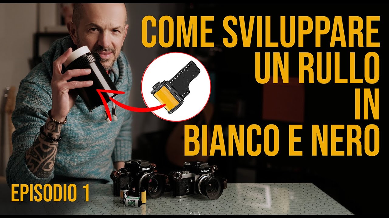 Come sviluppare un rullino in bianco e nero - prima parte