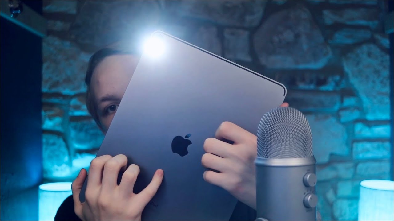 Fast & Aggressive ASMR Tapping on an iPad Pro