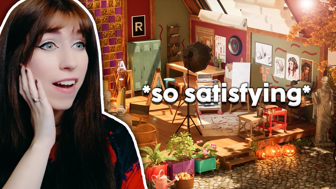 i found the most *satisfying* game ever! watch this to relax, study, sleep 