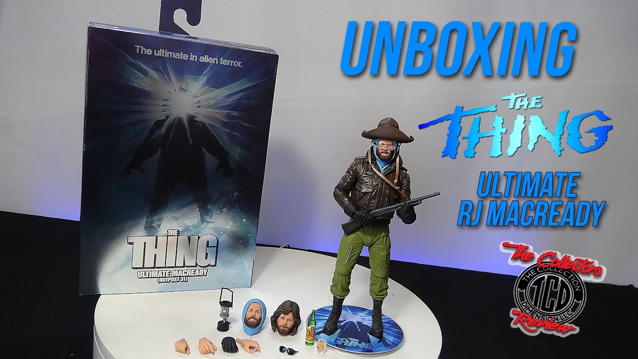 Neca The Thing RJ MacReady Outpost 31 Action Figure Unboxing